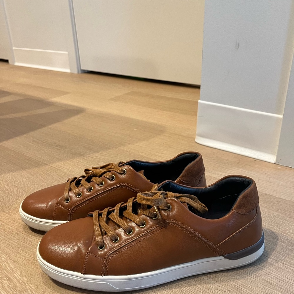 Bruno Marc Men's Brown Leather Shoes